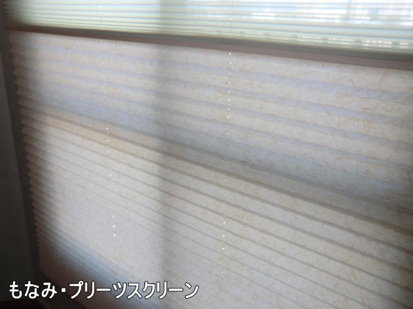 プリーツスクリーン(ツインタイプ)