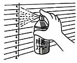 カビ汚れの汚れを取り付けたまま取る2