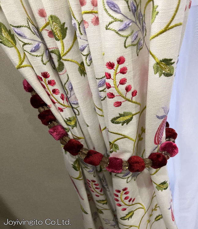 マナトレーディングオーダーカーテン（MANA-TEX）縫製納品、装飾房掛け