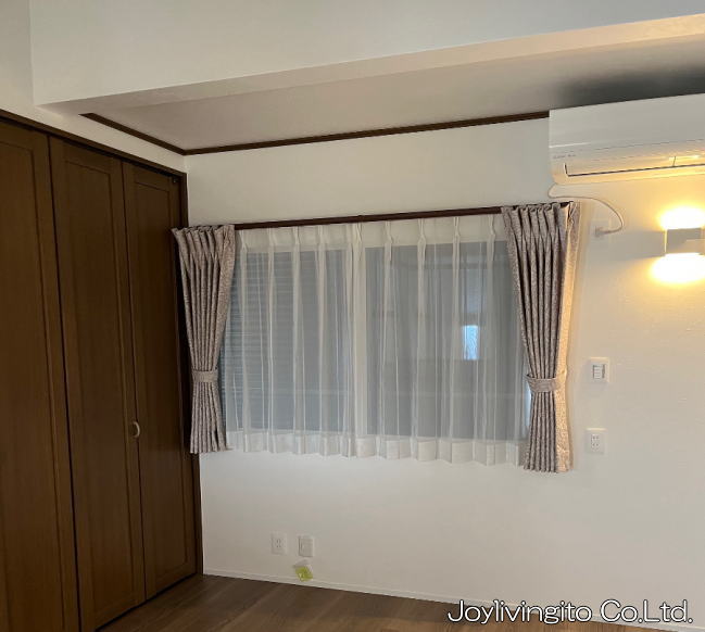 ウイリアムモリスオーダーカーテン(京都市北区戸建て住宅)