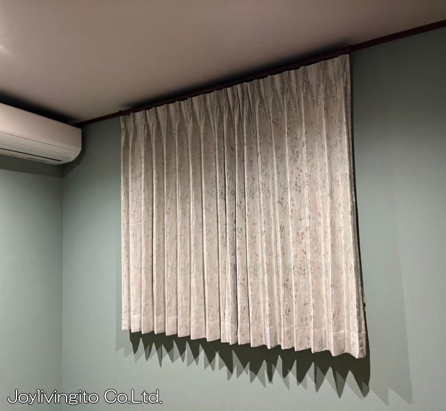 川島セルコン社オーダーカーテン納品(京都市北区戸建て住宅)