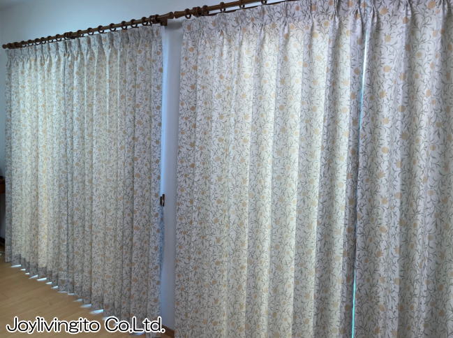 ウィリアムモリス
スクロール、オーダーカーテン（京都府長岡京市納品）
