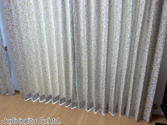 ウィリアムモリス
スクロール、オーダーカーテン（京都府長岡京市納品）