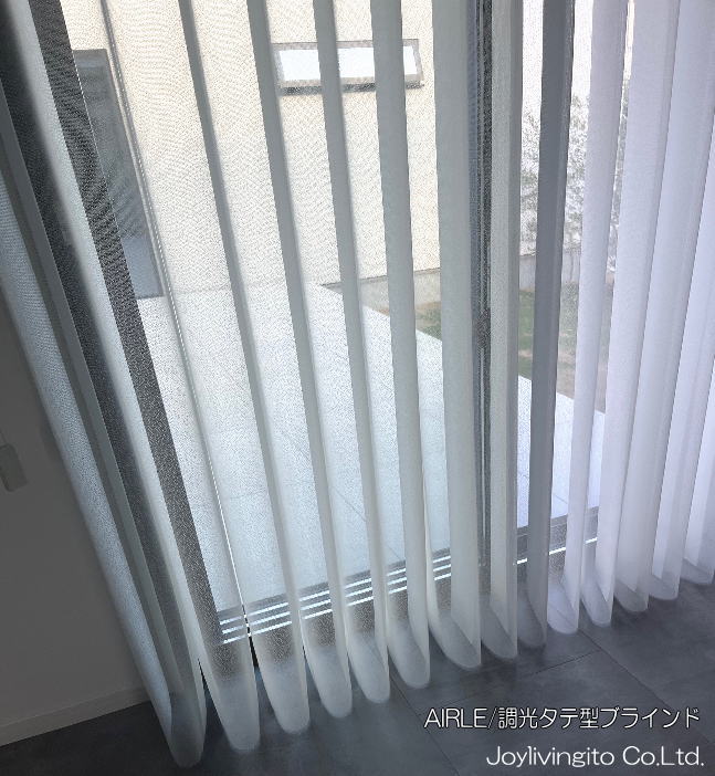 風にそよぐ、光に満ちた窓辺をつくる「エアレ」納品