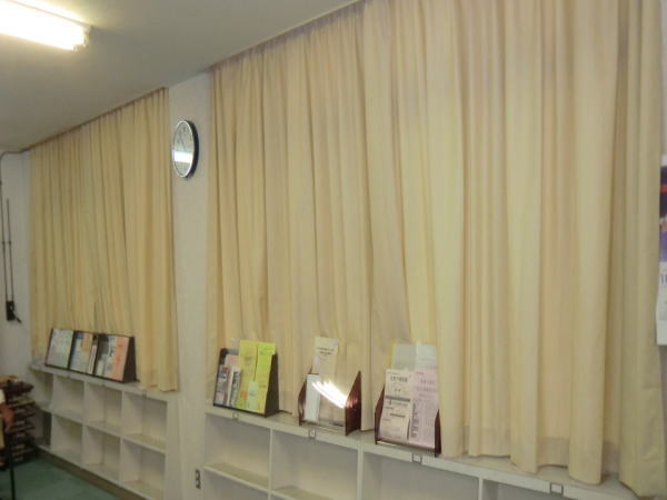 京都の公共施設にオーダーカーテン納品