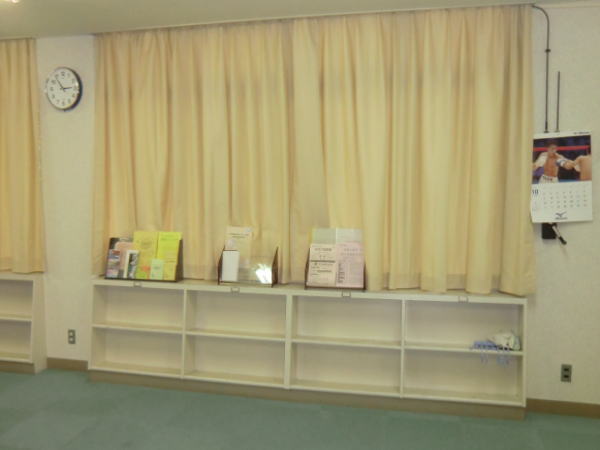 京都府長岡京市の公共施設にオーダーカーテン納品