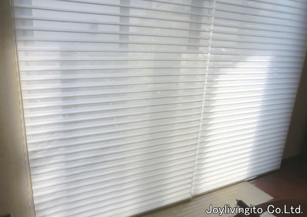 ニチベイ社、調光ロールスクリーン、ハナリ納品
