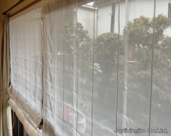 京都市伏見区淀の戸建て住宅にプレーンシェード取付納品