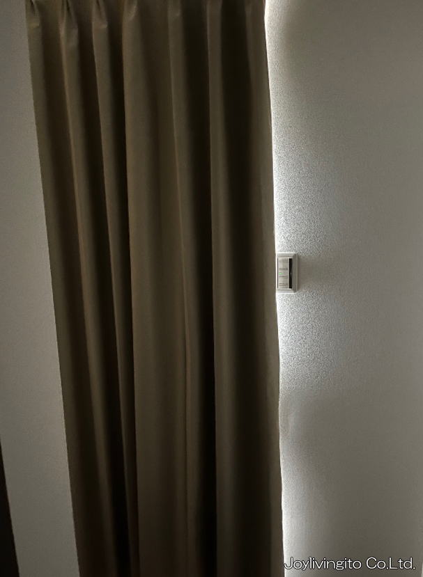 遮音性効果のあるカーテン生地でオーダーカーテン納品